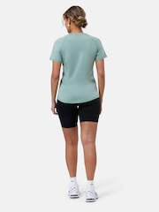 Gym + Coffee Green Relentless Womens T-Shirt - Image 2 of 8