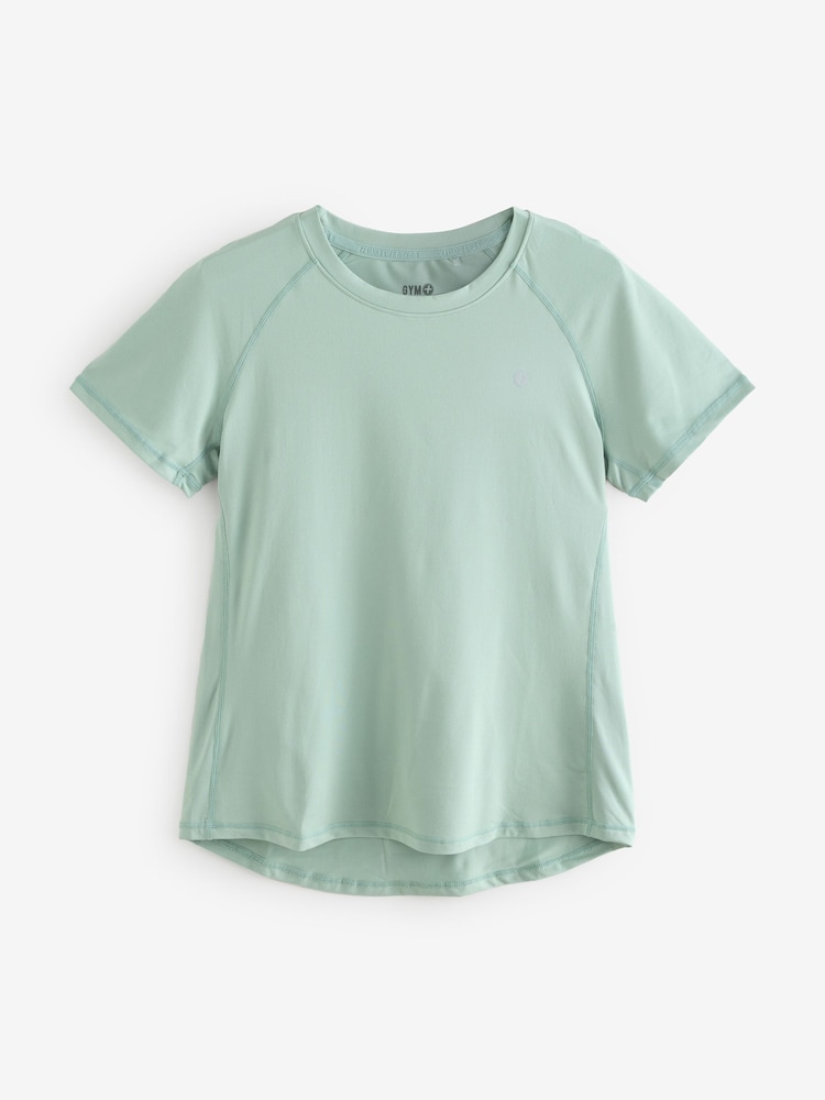 Gym + Coffee Green Relentless Womens T-Shirt - Image 8 of 8