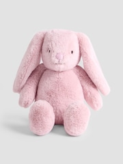 JoJo Maman Bébé Pink Maggie Bunny Soft Toy Medium - Image 1 of 2