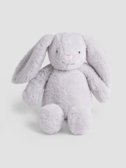 JoJo Maman Bébé Grey Mabel Bunny Soft Toy Medium - Image 1 of 2