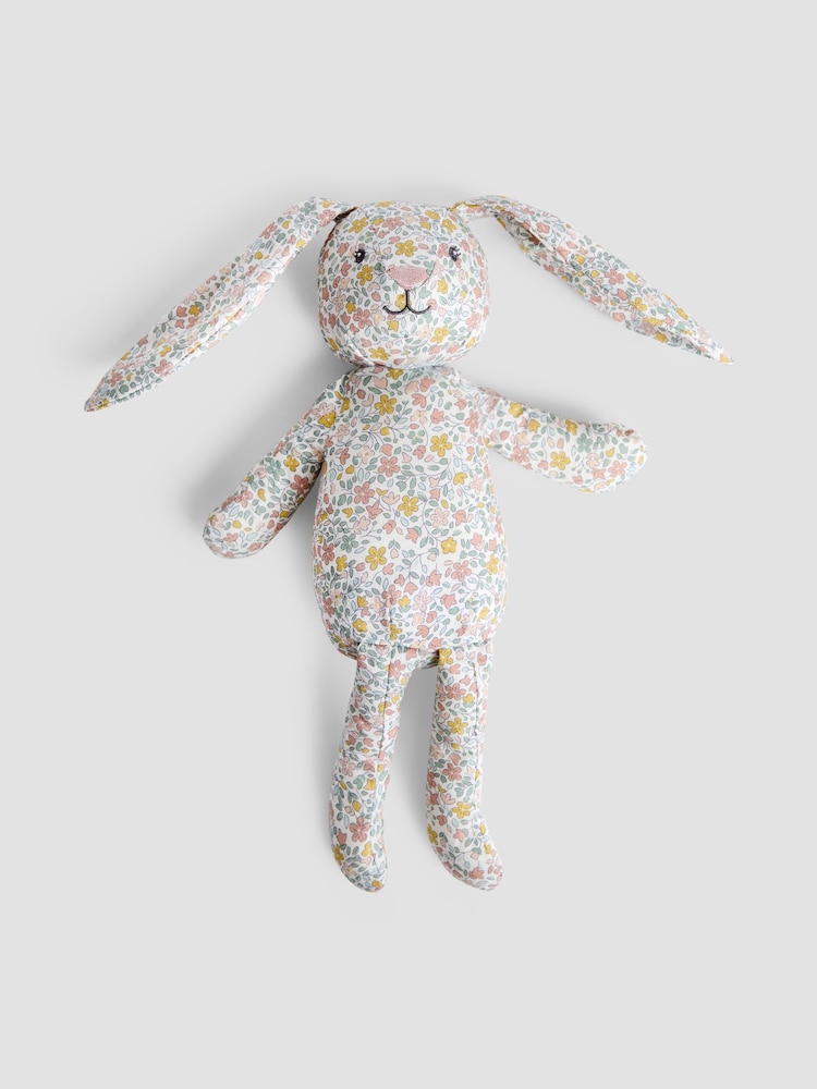JoJo Maman Bébé Floral Bunny Ragdoll - Image 3 of 3