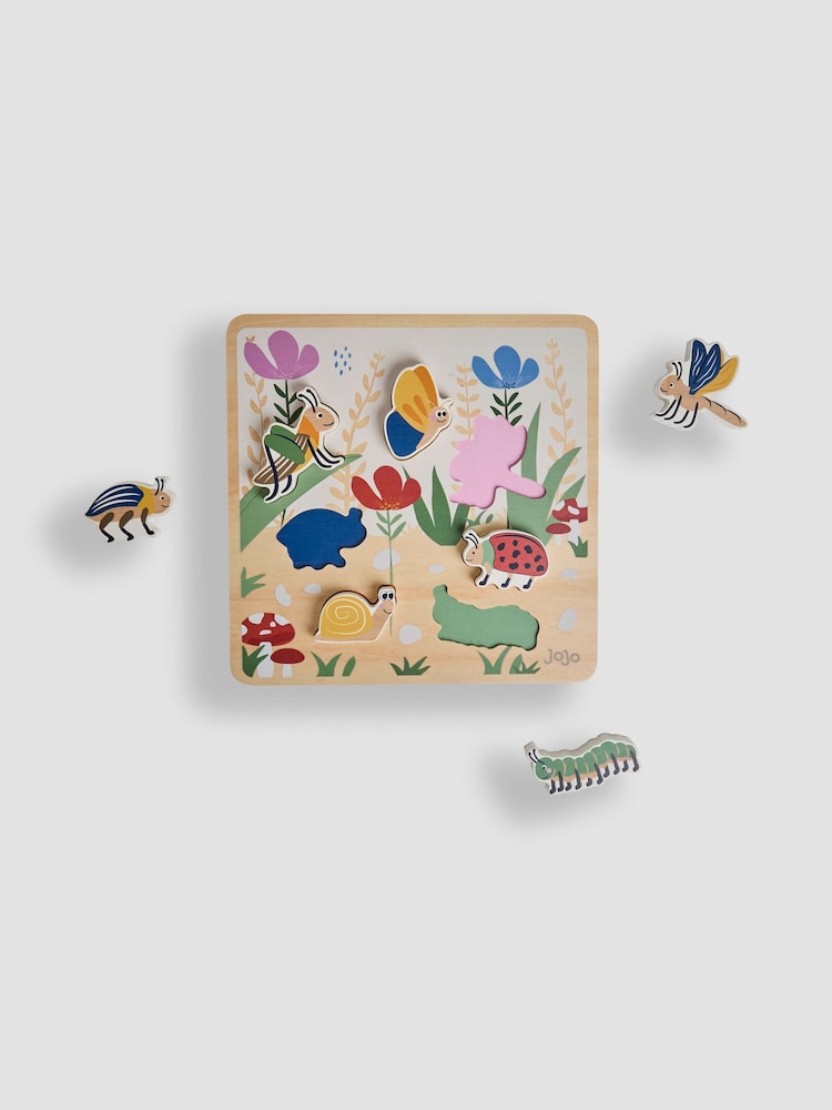 JoJo Maman Bébé Bug Wooden Puzzle - Image 1 of 3