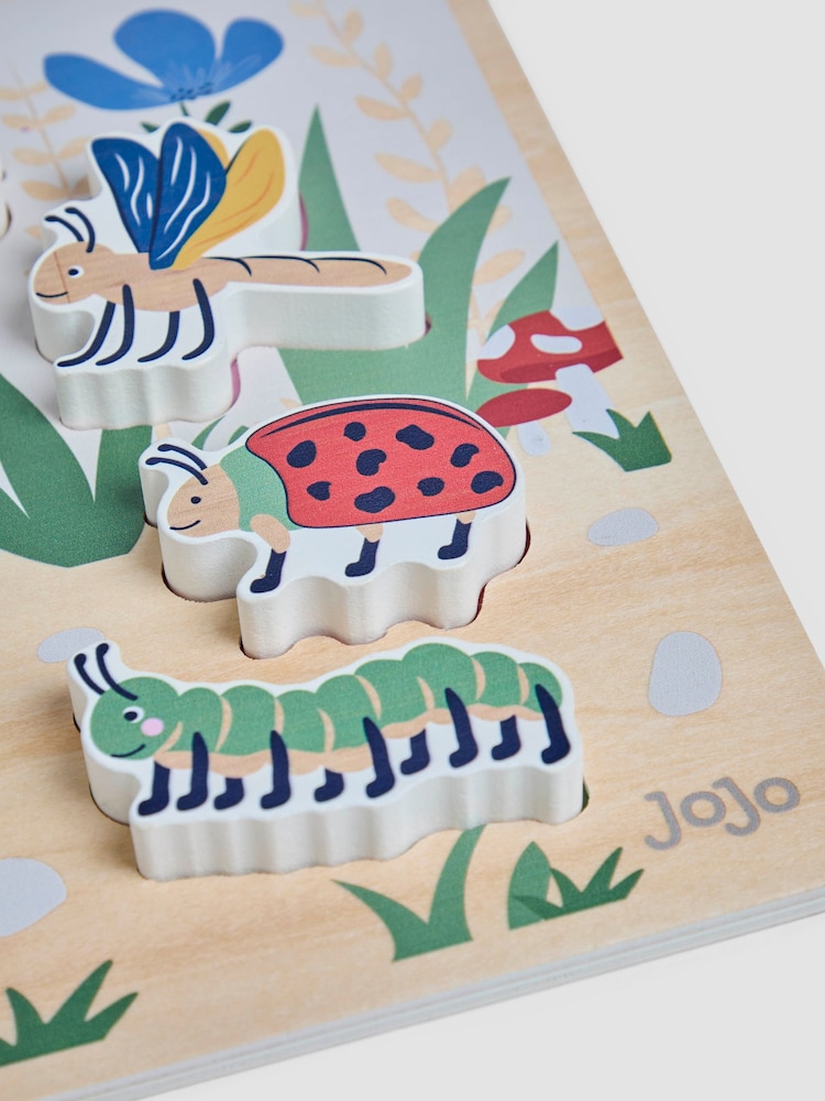 JoJo Maman Bébé Bug Wooden Puzzle - Image 2 of 3