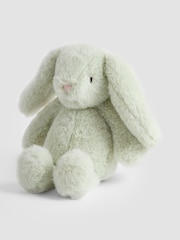 JoJo Maman Bébé Sage Green Matcha Bunny Soft Toy Small - Image 1 of 2