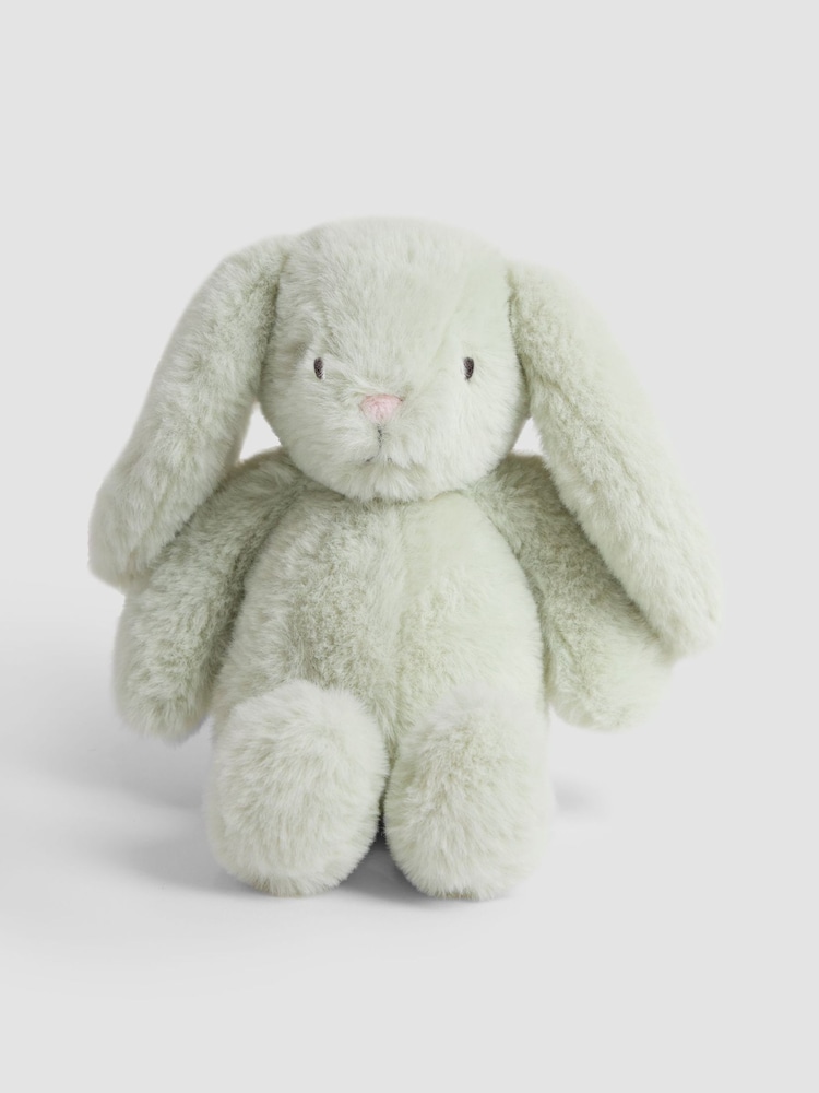 JoJo Maman Bébé Sage Green Matcha Bunny Soft Toy Small - Image 2 of 2