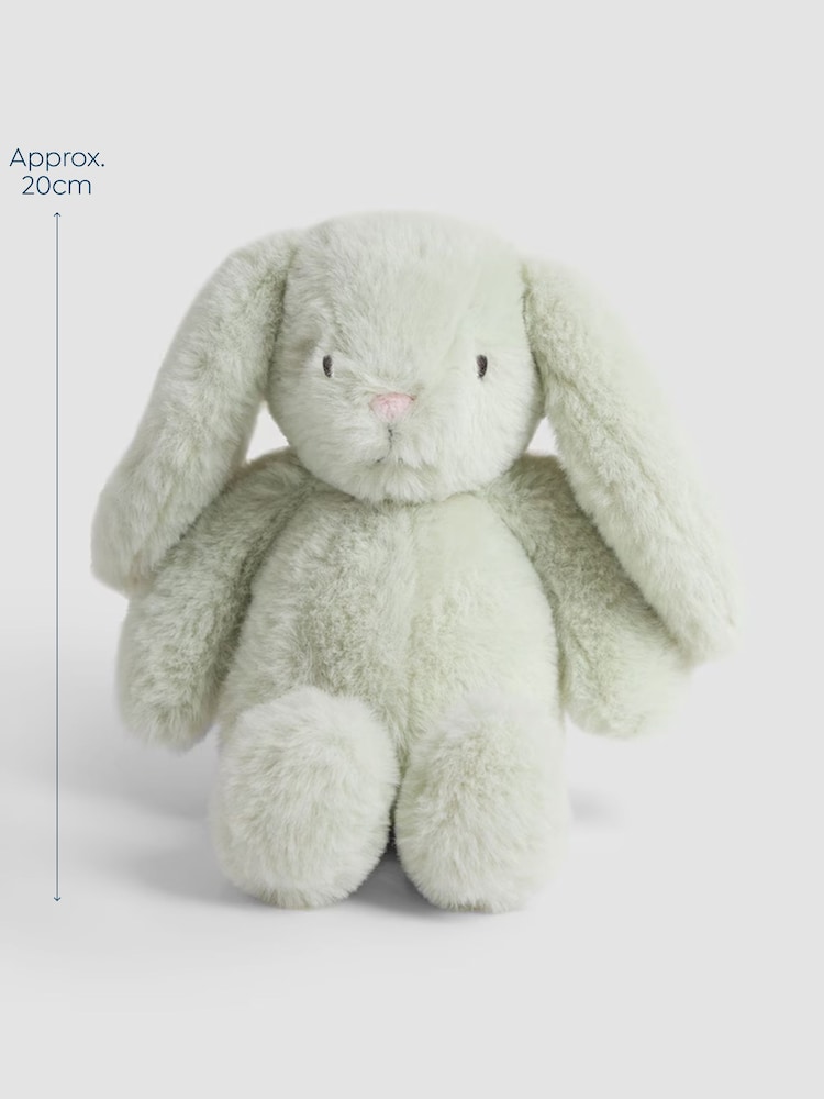 JoJo Maman Bébé Matcha Green Bunny Soft Toy Plushie - Small - Image 4 of 4 JoJo Maman Bébé Matcha Green Bunny Soft Toy Plushie - Small - Image 4 of 4