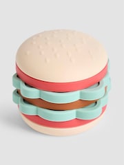 JoJo Maman Bébé Silicone Stacking Burger - Image 1 of 4