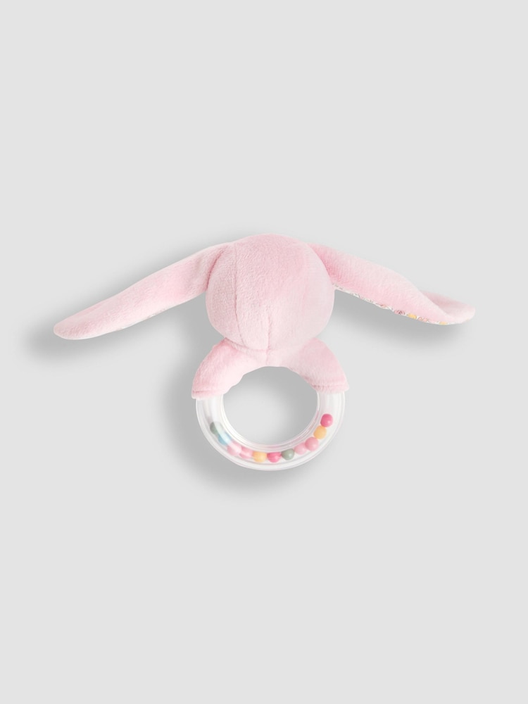 JoJo Maman Bébé Bunny Beaded Rattle - Image 2 of 3