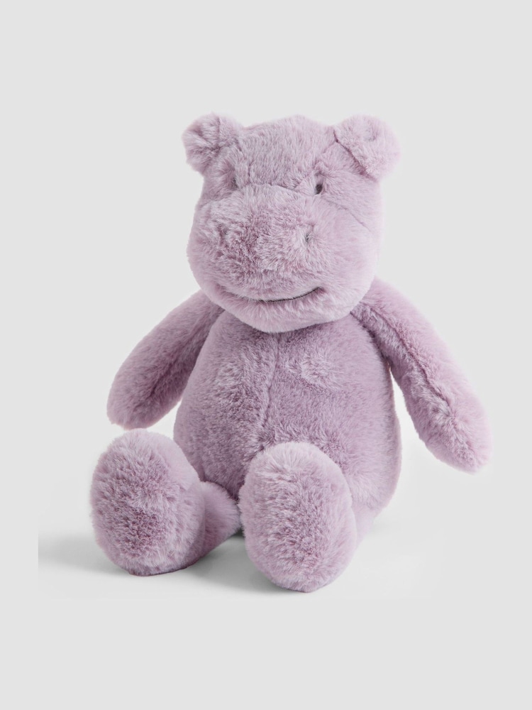 JoJo Maman Bébé Hettie Hippo Soft Toy Medium - Image 2 of 2