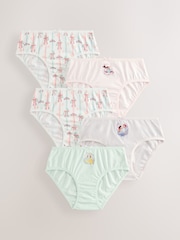 Rosa - Pack de 5 braguitas de princesas de Disney (1,5-10 años) - Imagen 1 de 9