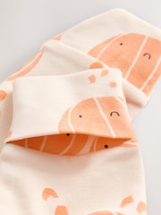 Orange Baby Pumpkin Two Way Zip Footless Sleepsuit (0mths-3yrs) - Image 5 of 6