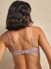 Taupe Pad Non Wire Premium Ultimate Comfort Lightweight Breathable T-Shirt Bra - Image 3 of 6