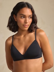 Black Pad Non Wire Premium Ultimate Comfort Lightweight Breathable T-Shirt Bra - Image 2 of 4