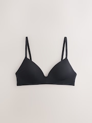 Black Pad Non Wire Premium Ultimate Comfort Lightweight Breathable T-Shirt Bra - Image 5 of 7