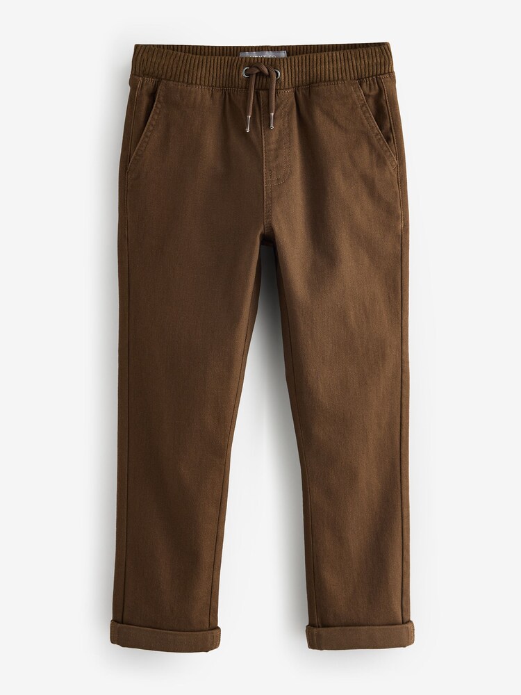 Tan Brown Pull on Trousers - Image 1 of 1