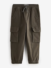 Khaki Green Pull On Cargo Trousers - Image 1 of 1
