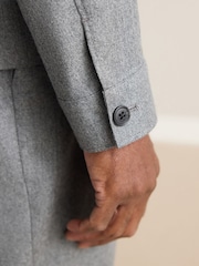 Grey Signature 100% REDA Marino Wool Shacket - Image 5 of 12
