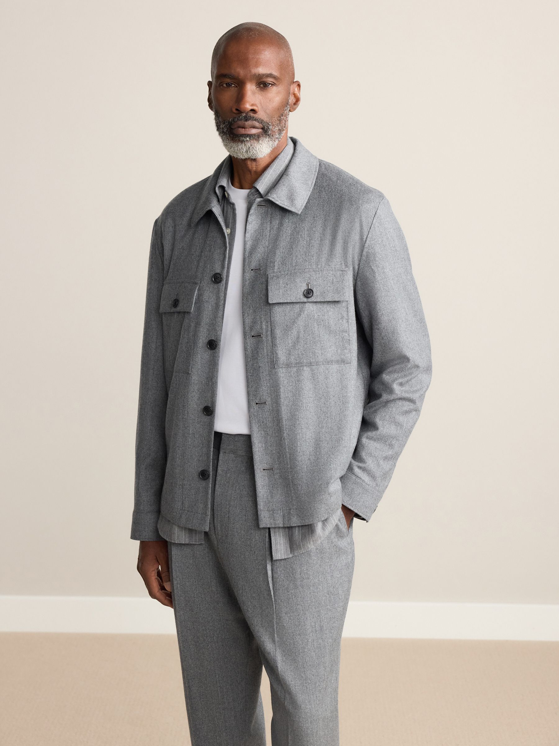 Buy Grey Signature 100% REDA Merino Wool Jacket from Next USA