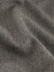 Neutral Brown Signature 100% REDA Marino Wool Shacket - Image 7 of 8