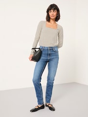 FatFace Shenley Denim Vintage Slim Jeans - Image 3 of 6