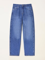 FatFace Blue Denim Willow Wide Leg Jeans - Image 6 of 7