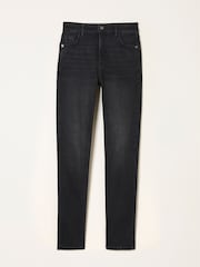 FatFace Shenley Washed Black Slim Jeans - Image 8 of 8