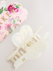 Baker by Ted Baker Girls Multi Bow Claw Clips 2 Pack - Bild 6 von 6