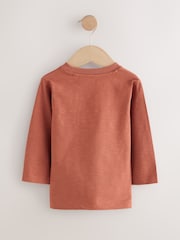 Green Woodland Long Sleeve Appliqué T-Shirt (3mths-7yrs) - Image 2 of 4