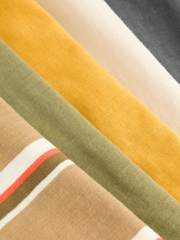 Yellow/Green Long Sleeve T-Shirts 5 Pack (3mths-7yrs) - Image 7 of 8