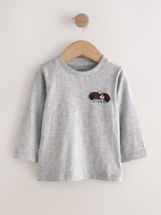 Mutli Transport Long Sleeve T-Shirts 5 Pack (3mths-7yrs) - Image 5 of 9
