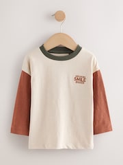 Multi Minerals Long Sleeve T-Shirts 5 Pack (3mths-7yrs) - Image 1 of 9