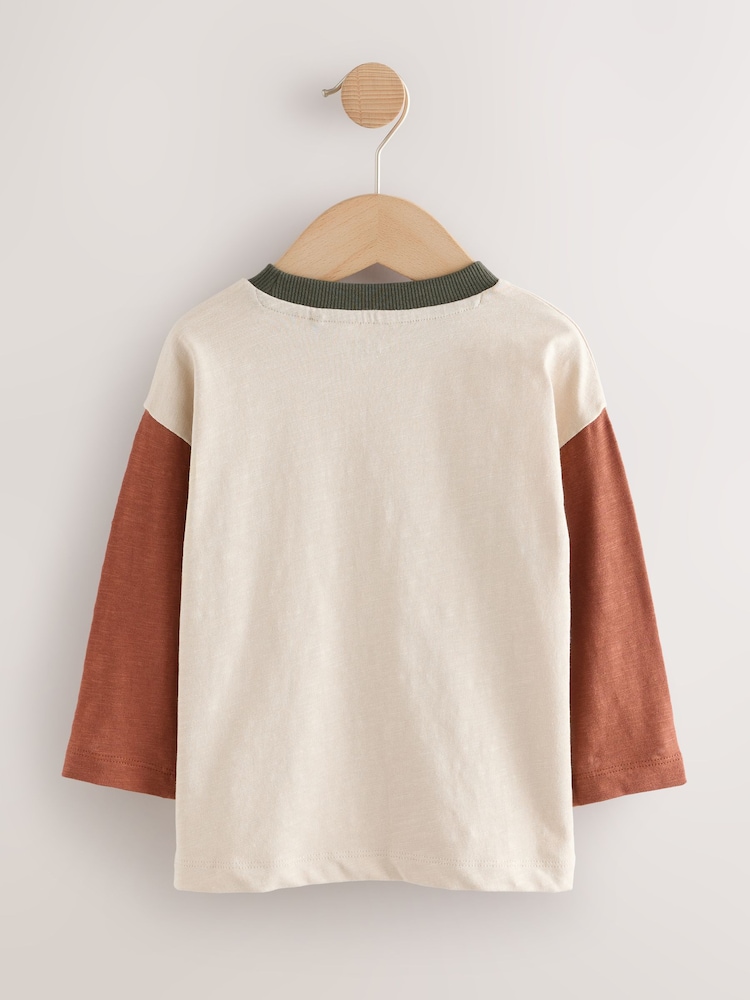 Multi Minerals Long Sleeve T-Shirts 5 Pack (3mths-7yrs) - Image 2 of 9