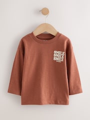Multi Minerals Long Sleeve T-Shirts 5 Pack (3mths-7yrs) - Image 4 of 9