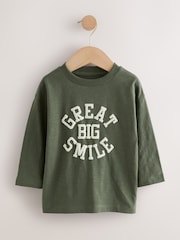 Multi Minerals Long Sleeve T-Shirts 5 Pack (3mths-7yrs) - Image 6 of 9