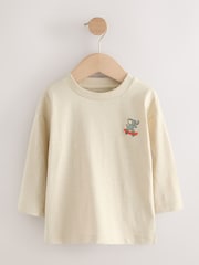 Multi Animals on Transport Long Sleeve T-Shirts 5 Pack (3mths-7yrs) - Image 2 of 9