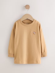 Minerals Food Character Embroidery Long Sleeve Graphic Print T-Shirts 4 Pack (3mths-7yrs) - Image 5 of 11