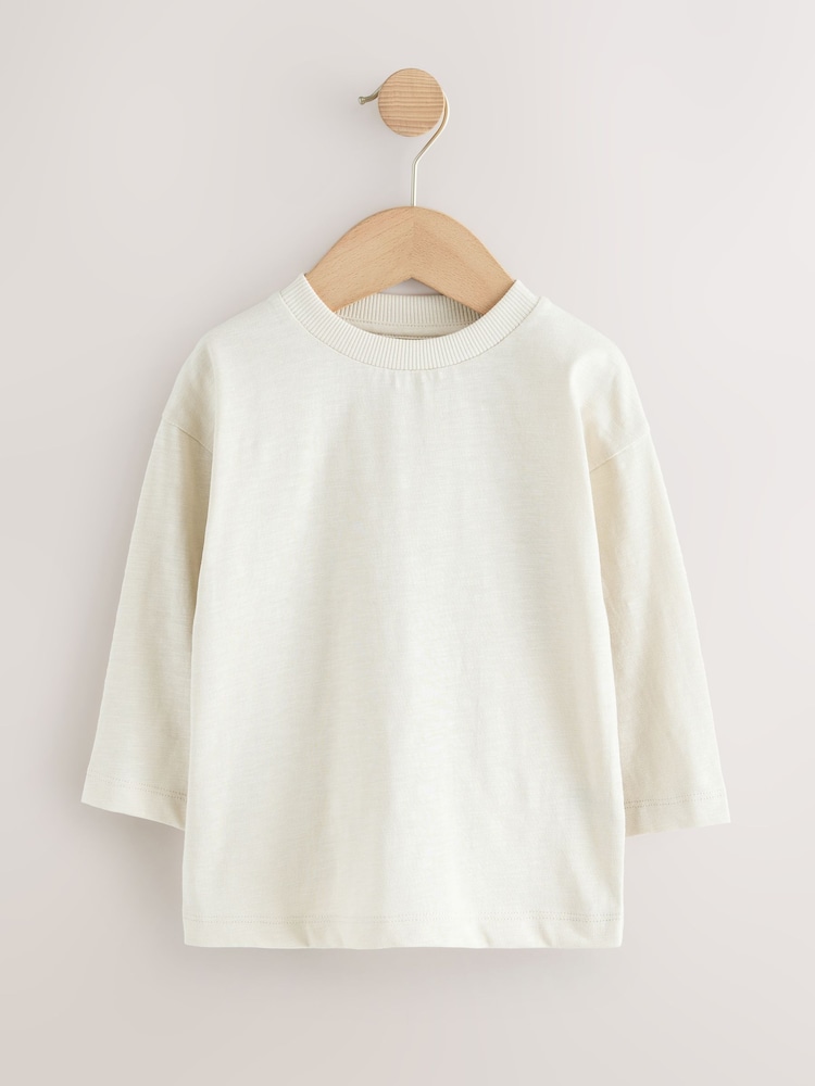 Multi Bright Long Sleeve T-Shirts 5 Pack (3mths-7yrs) - Image 7 of 9