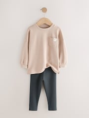 Stone Long Sleeve Top and Leggings Set (3mths-7yrs) - Image 5 of 8