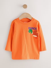 Multi Character Long Sleeve Graphic Print T-Shirts 3 Pack (3mths-7yrs) - Image 6 of 9