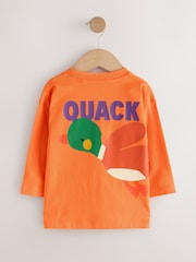 Multi Character Long Sleeve Graphic Print T-Shirts 3 Pack (3mths-7yrs) - Image 7 of 9