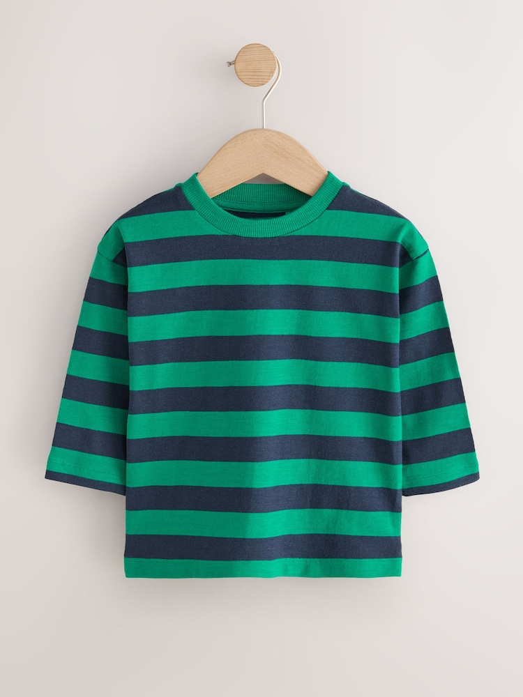 Multi Bright Animals Long Sleeve T-Shirts 5 Pack (3mths-7yrs) - Image 2 of 9