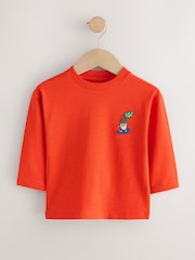 Multi Bright Animals Long Sleeve T-Shirts 5 Pack (3mths-7yrs) - Image 6 of 9