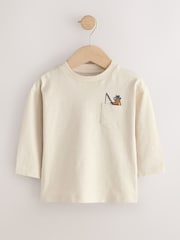 Multi Bright Animals Long Sleeve T-Shirts 5 Pack (3mths-7yrs) - Image 7 of 9