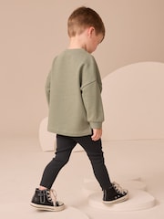 Sage Green Long Sleeve Top and Leggings Set (3mths-7yrs) - Image 2 of 3