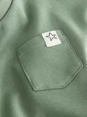 Sage Green Long Sleeve Top and Leggings Set (3mths-7yrs) - Image 8 of 8