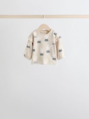 Grey/Cream Character Long Sleeve Top And Leggings Set 6 Piece (0mths-3yrs) - Image 9 of 17