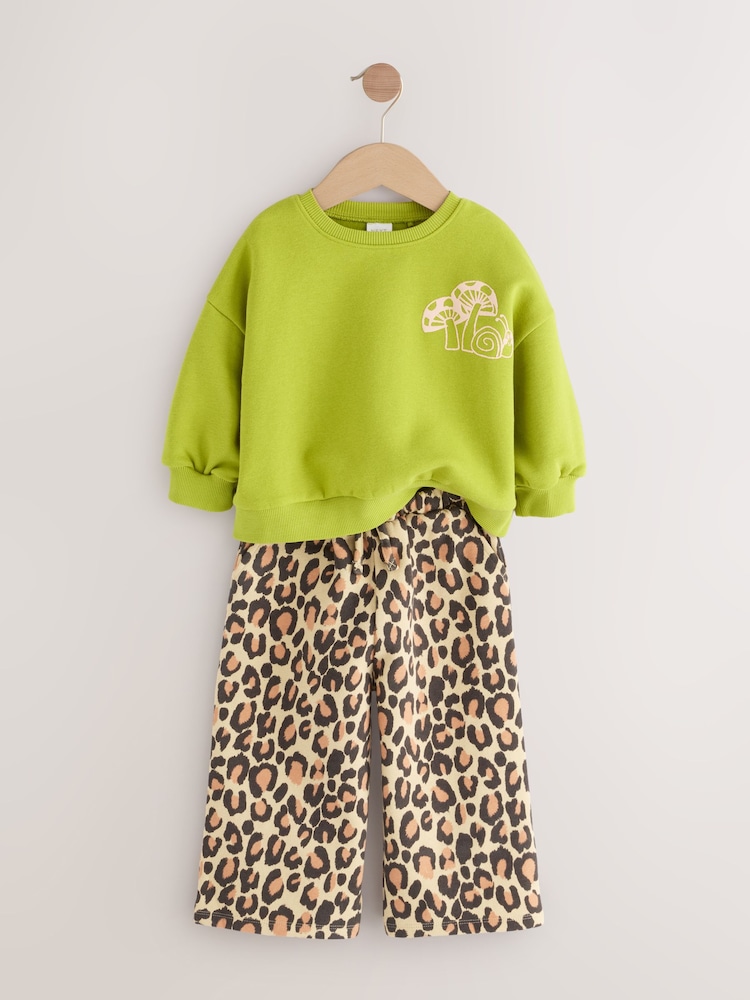 Culottes Green Leopard Print Playsuit Buy Green Leopard Print