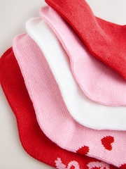Red Bow Baby Socks 5 Pack (0mths-2yrs) - Image 3 of 4