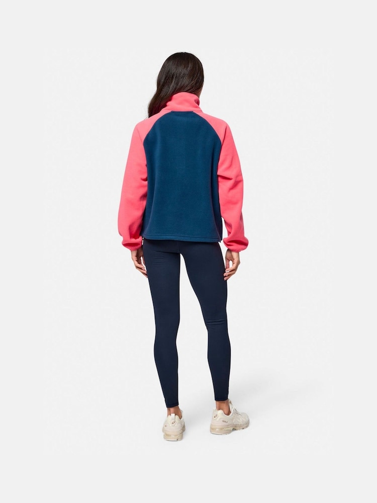 Gym + Coffee Pink Snap Polar Fleece - Image 2 of 7