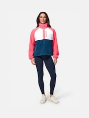 Gym + Coffee Pink Snap Polar Fleece - Image 3 of 7